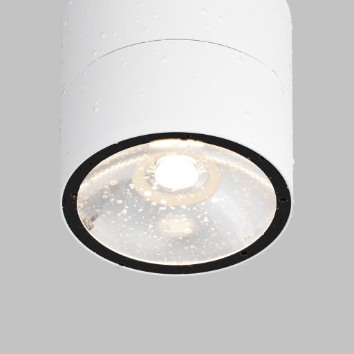 SPIN fehér kültéri mennyezeti lámpa, Ø10,8 cm, 1050 lm