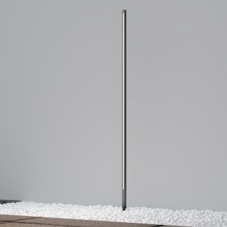 POLE grafit kültéri állólámpa, 160 cm magas, 1200 lm
