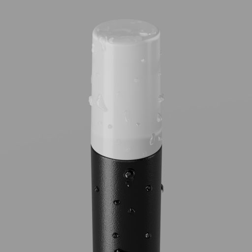 SPEAR grafit kültéri állólámpa, 50 lm, 80 cm magas