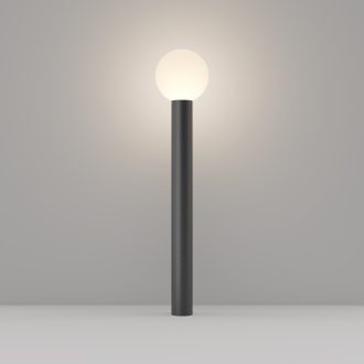 BOLD fekete kültéri állólámpa, 80 cm magas