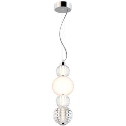 COLLAR króm színű Modern függőlámpa 940lm