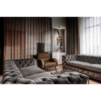 PICASSO arany színű Klasszikus képmegvilágító 2xE14