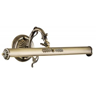 PICASSO bronz színű Klasszikus képmegvilágító 2xE14