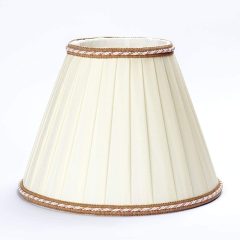 Lámpaernyő, selyem, 25x18 cm