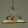 Old lamp klasszikus csillár patina, sárga búra, 3xE27
