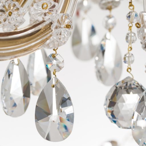 Klassisch kristály csillár, arany, 68 cm, 8xE14