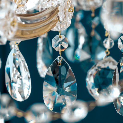 Klassisch kristály csillár, arany, 70 cm, 10xE14