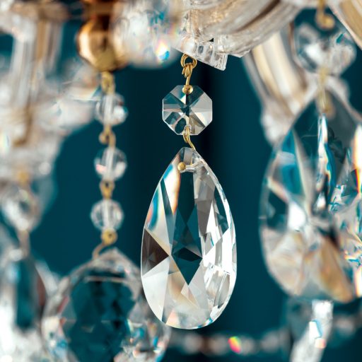 Klassisch kristály csillár, arany, 66 cm, 9xE14