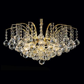 Klassisch kristály csillár, arany, 52 cm, 6xE14