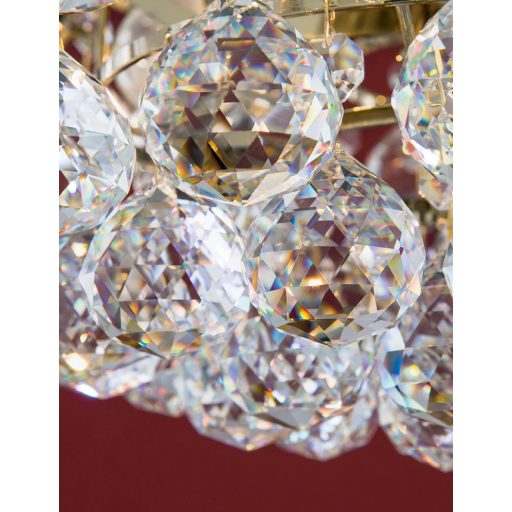 Klassisch kristály csillár, arany, 55 cm, 6xE27