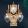 Budapest szecessziós fali lámpa arany, átlátszó búra, 3xE27